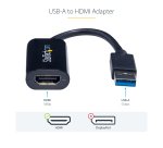 StarTech.com USB 3.0 to HDMI Adapter, USB to HDMI Monitor Converter for Windows, 1080P (no support for macOS/ChromeOS/Linux) - TAA