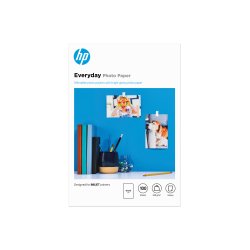 HP Everyday Photo Paper, Glossy, 200 g/m2, 10 x 15 cm (101 x 152 mm), 100 sheets