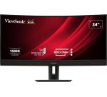 Viewsonic VG3456C écran plat de PC 86,4 cm (34") 3440 x 1440 pixels UltraWide Quad HD LED Noir