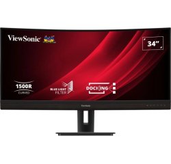 Viewsonic VG3456C pantalla para PC 86,4 cm (34") 3440 x 1440 Pixeles UltraWide Quad HD LED Negro