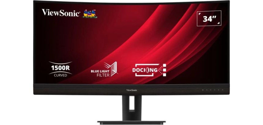 Viewsonic VG3456C écran plat de PC 86,4 cm (34") 3440 x 1440 pixels UltraWide Quad HD LED Noir