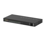 NETGEAR GSM4212P Géré L2/L3 Gigabit Ethernet (10/100/1000) Connexion Ethernet, supportant l'alimentation via ce port (PoE) 1U Noir