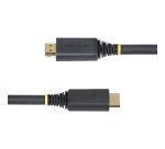 StarTech.com Câble HDMI Haut Débit Actif de 15m, 4K 60Hz/1440p 144Hz, HDR10/HDCP 2.2/ARC, 18Gbps, Cordon HDMI, UHD HDMI 2.0 pour TV/Moniteur/Écran, Gaine TPE