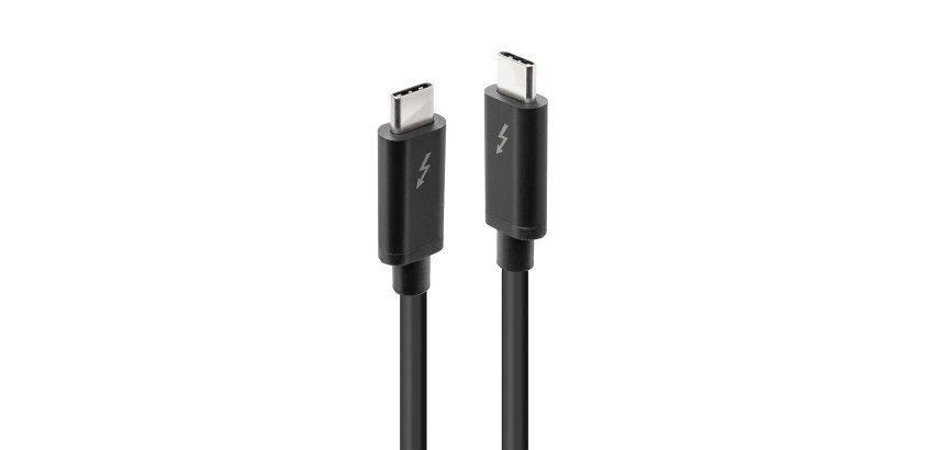Lindy 41557 Cavo Thunderbolt 2 m 20 Gbit/s Nero