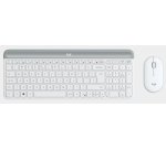 Pack Teclado + Ratón RF inalámbrico Español Blanco Logitech MK470