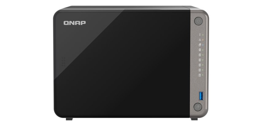 QNAP TS-AI642-8G NAS/storage server Tower ARM Cortex-A76 8 GB Black
