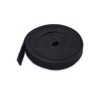 StarTech.com Rouleau de Bande Auto-Agrippante de 22,8m, Largeur 1,27cm, Noir, Attaches de Câbles Réutilisables, Bande de Fixation, Bandes de Tissu Ajustables, Rouleau en Vrac