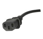 StarTech.com Cable de 1,8m de Alimentación de Ordenador, 18AWG, BS 1363 a C13, 10A 250V, Cable de Alimentación de Repuesto, Cable de TV/Monitor, Adaptador de Corriente para el Reino Unido