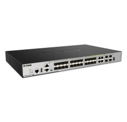 D-Link DGS-3630-28SC commutateur réseau Géré L3 1U Noir