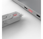 Lindy 40450 bloqueador de puerto Bloqueador de puerto + clave USB tipo A Rosa Acrilonitrilo butadieno estireno (ABS) 5 pieza(s)