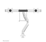 Neomounts NM-D775DXWHITE Support d'écran à fixer 10-32" - ressort à gaz - Topfix - arrêt 180°