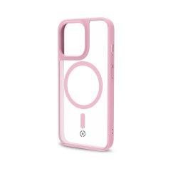 Celly Magmatt custodia per cellulare 17 cm (6.7") Cover Rosa, Trasparente
