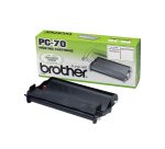 Brother PC-70 ricambio per fax Cartuccia fax + nastro 140 pagine Nero 1 pz