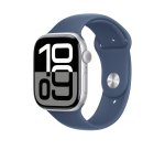 Apple MXLW3ZM/A smart wearable accessory Band Blue Fluoroelastomer