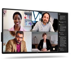 DELL P5525QC Écran plat de signalisation numérique 138,8 cm (54.6") LCD 400 cd/m² 4K Ultra HD Noir