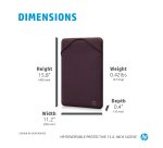 HP Reversible Protective 15.6-inch Silver Laptop Sleeve