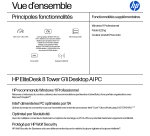 HP EliteDesk 8 Tower G1i AI PC Intel Core Ultra 7 265 24 Go DDR5-SDRAM 512 Go SSD Windows 11 Pro Noir