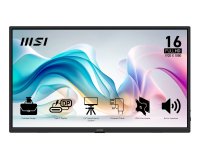 MSI PRO MP165 E6 portable TV/monitor Portable monitor Black 39.6 cm (15.6") LED 1920 x 1080 pixels
