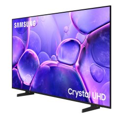 Samsung Crystal UHD 75" UE75U8000FUXZT 4K, Processore Crystal 4K, HDR, Smart Experience, OTS Lite & Adaptive Sound, Metal Stream Design, Smart TV, 2025