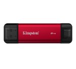 Kingston Technology 2TB Dual USB-A/C Portable SSD, Up to 1050MB/s USB 3.2 Gen 2