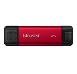 Kingston Technology 2TB Dual USB-A/C Portable SSD, Up to 1050MB/s USB 3.2 Gen 2