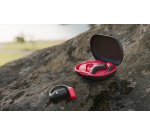 Philips Serie 6000 TAA6709BK/00 cuffia e auricolare True Wireless Stereo (TWS) A clip Sport Bluetooth Nero, Rosso
