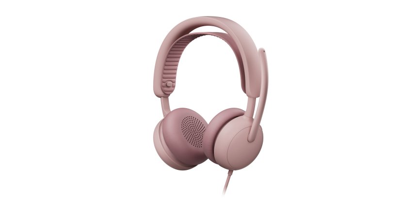 Logitech 981-001616 casque Avec fil Arceau Appels/Musique USB Type-C / USB Type-A Rose