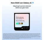 Samsung Galaxy Z Flip7 FE Smartphone AI, RAM 8GB, 256GB, Display 3,4" Super AMOLED/6,7" Dynamic AMOLED 2X, Fotocamera 50MP, Black