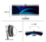 Philips 49B2U6903CH/00 écran plat de PC 124,5 cm (49") 5120 x 1440 pixels Dual QHD LCD Gris