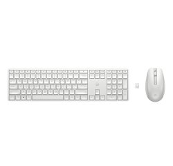 HP Combo de teclado y ratón inalámbricos 650, blanco