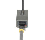 StarTech.com Adaptateur Réseau USB 3.0 à Gigabit Ethernet - 10/100/1000 Mbps, USB à RJ45, Adaptateur USB 3.0 à LAN, Adaptateur USB 3.0 Ethernet (GbE), Câble de Raccordement de 30cm, Installation Sans Pilote