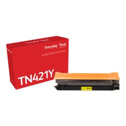 Everyday Toner ™ di Xerox Giallo compatibile con Brother TN-421Y, Capacità standard