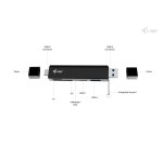 i-tec USB-C/USB-A Dongle SD, TF and 2x USB (1x USB-A, 1x USB-C)
