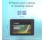 Integral INSSD1TS625V2P disque SSD 1 To 2.5" Série ATA III TLC