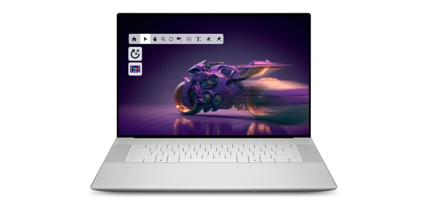 DELL 16 Premium DA16250 Intel Core Ultra 9 285H Laptop 41.4 cm (16.3") 4K Ultra HD Touchscreen 32GB LPDDR5x-SDRAM 1TB SSD NVIDIA GeForce RTX 5060 Wi-Fi 7 (802.11be) Windows 11 Pro Belgian Platinum