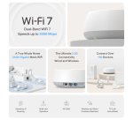 TP-Link DECO BE25(2-PACK) Dual-Band Mesh Wi-Fi System (2.4 GHz / 5 GHz) Wi-Fi 7 (802.11be) White Indoor
