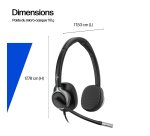 HP Poly Micro-casque filaire USB binaural Mission 625