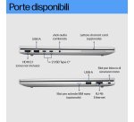 HP ProBook 440 G11 Intel Core Ultra 5 125U Computer portatile 35,6 cm (14") WUXGA 8 GB DDR5-SDRAM 512 GB SSD Wi-Fi 6E (802.11ax) Windows 11 Pro AI PC Argento