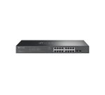 TP-Link Omada SG2218P commutateur réseau Géré L2/L2+ Gigabit Ethernet (10/100/1000) Connexion Ethernet, supportant l'alimentation via ce port (PoE) 1U Noir