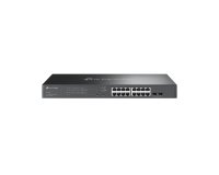 TP-Link Omada SG2218P commutateur réseau Géré L2/L2+ Gigabit Ethernet (10/100/1000) Connexion Ethernet, supportant l'alimentation via ce port (PoE) 1U Noir