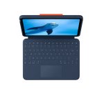 Logitech Rugged Combo 4 Touch AZERTY Français Smart Connector Bleu