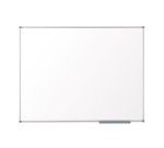 Tableau nobo blanc essence surface magnetique acier      laque 1500x1000mm cadre       aluminium
