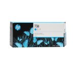 HP Cartuccia di inchiostro ciano 738 DesignJet da 300 ml