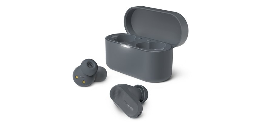 Philips Serie 3000 TAT3509GY/00 cuffia e auricolare True Wireless Stereo (TWS) In-ear Musica e Chiamate Bluetooth Grigio