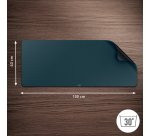 Tapis de souris de gaming, 1.000 x 400 mm, gris foncé