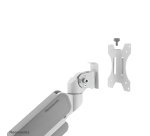 Neomounts DS70PLUS-450WH1 Support d'écran à fixer 17-49" - ressort à gaz - Topfix - arrêt 180°