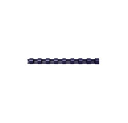 Anneau plastique à relier fellowes dos rond capacité 100f 14mm diamètre 300mm longueur coloris bleu boîte 100 unités