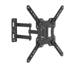 AISENS Soporte Eco Giratorio, Inclinable Para Monitor/TV 30kg (3 Pivotes) De 23"-65", Negro