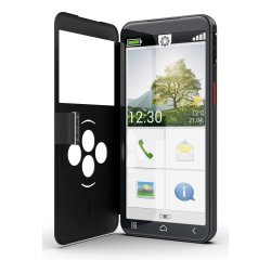 Emporia emporiaSMART.7lite 13,8 cm (5.45") SIM singola Android 15 4G USB tipo-C 6 GB 128 GB 3500 mAh Nero