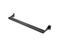 StarTech.com Guide-Câbles Montable en Rack 1U avec Profondeur Réglable, Support de Câbles pour Racks/Armoires 19", Barre de Fixation pour Câbles Horizontale pour Panneaux de Brassage/Switchs/PDUs